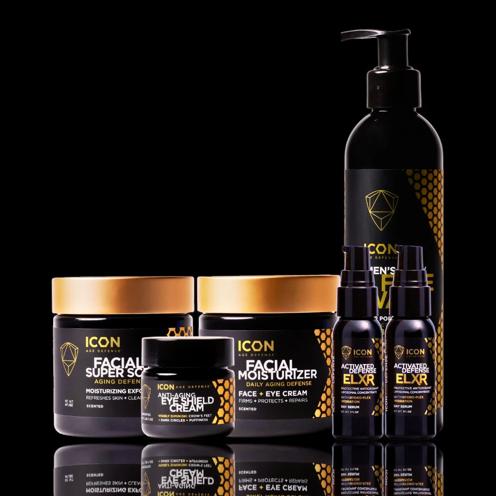 Defense Blends IRF1 Men's Anti Aging Skincare Routine