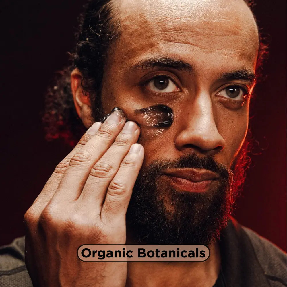  Men's Face Scrub with organic botanicals