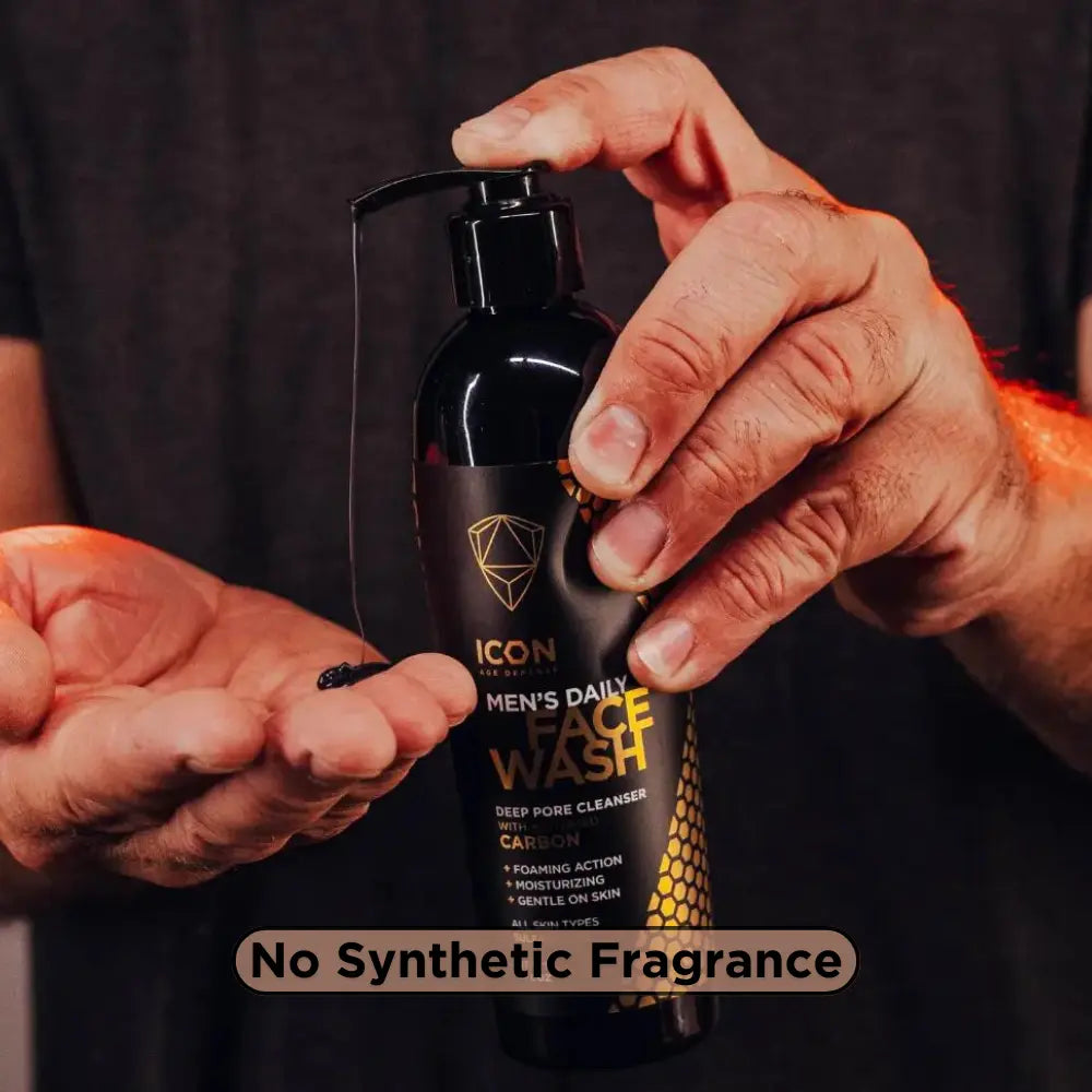 Men's Face Wash - No Synthetic Fragrance